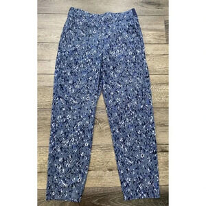 Athleta Blue Patterned Pants